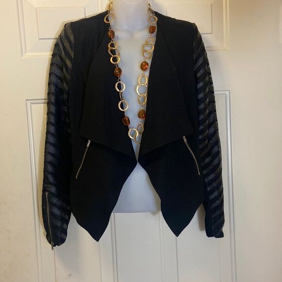 VINTAGE VO JEANS DESIGNED IN LOS ANGELES WOMEN BLOUSE & JACKET SIZE M - Picture 5 of 14